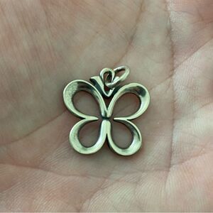 James Avery Retired Open Butterfly Pendant